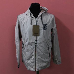 Burberry London Men Cream Windbreaker
